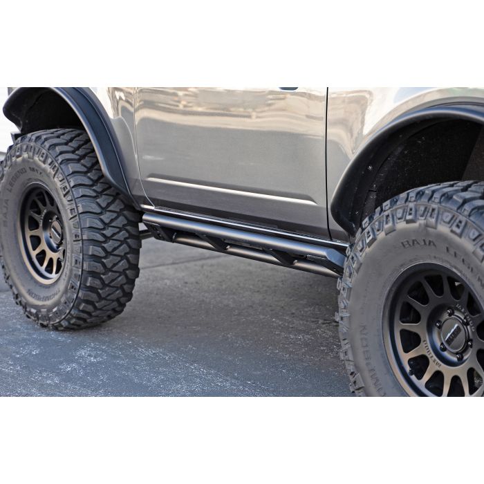 DV8 Offroad SRBR-04  FS-15 Series Rock Sliders for 21-23 Ford Bronco 2-Door