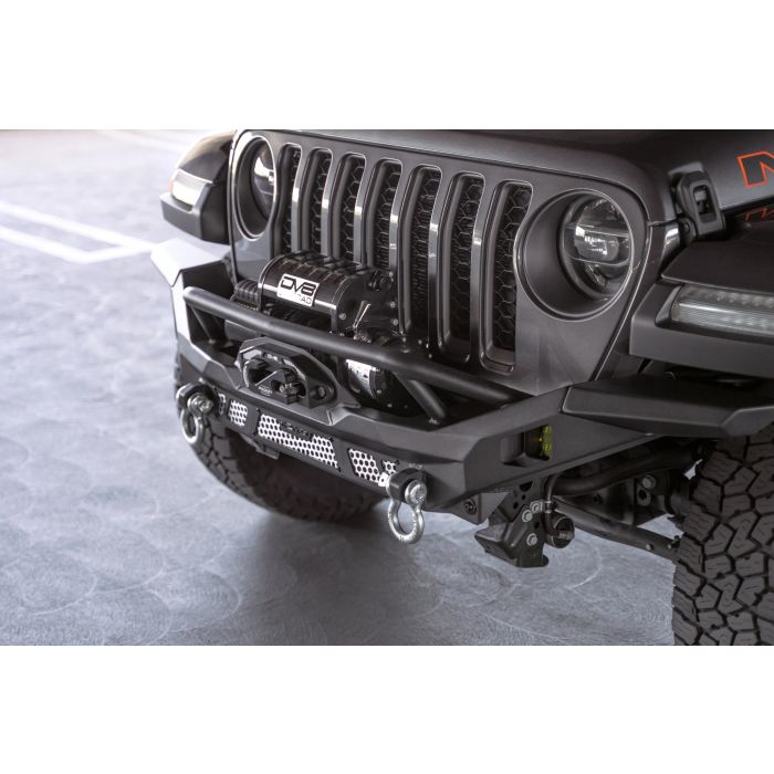 DV8 Offroad FBJL-12 MTO Series Front Bumper for 07-23 Jeep Wrangler JK, JL & Gladiator JT