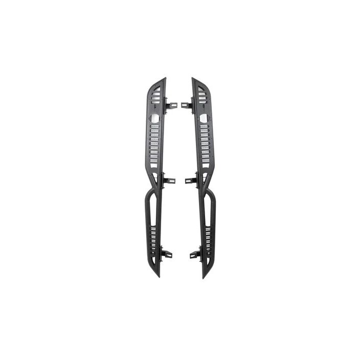 DV8 Offroad SRJL-08 OE Plus Side Steps for 18-24 Jeep Wrangler  JL Unlimited 4-Door 