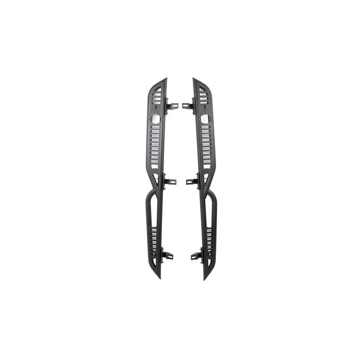 DV8 Offroad SRJL-08 OE Plus Side Steps for 18-24 Jeep Wrangler  JL Unlimited 4-Door 
