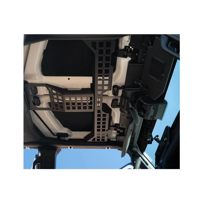 DV8 Offroad MPJL-04 Overhead MOLLE Panel for 18-25 Jeep Wrangler JL & Gladiator JT