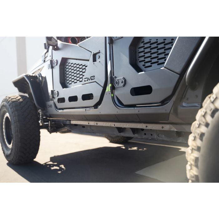 DV8 Offroad SRJL-09 Rock Skins for 18-23 Jeep Wrangler JL Unlimited 4-Door
