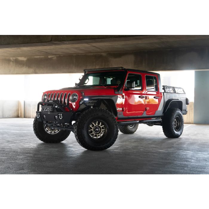 DV8 Offroad FDGL-07 Slim Fender Flares for 20-23 Jeep Gladiator JT