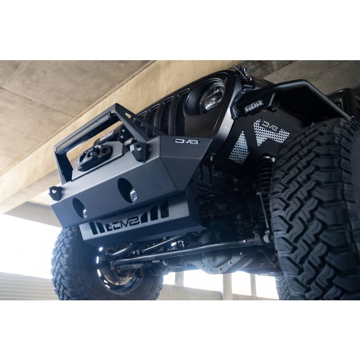 DV8 Offroad SPJL-02 Sway Bar Disconnect Skid Plate for 18-23 Jeep Wrangler JL & Gladiator JT