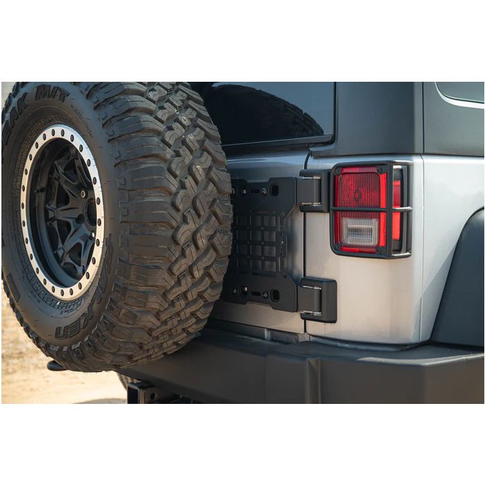DV8 Offroad TCJK-04 Tailgate Reinforcement MOLLE Panel for 07-18 Jeep Wrangler JK