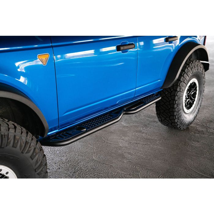 DV8 Offroad SRBR-02 OE Plus Series Side Steps for 21-26 Ford Bronco 4-Door