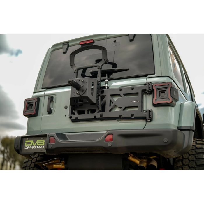 DV8 Offroad TCJL-15 Spare Tire Carrier for 18-25 Jeep Wrangler JL