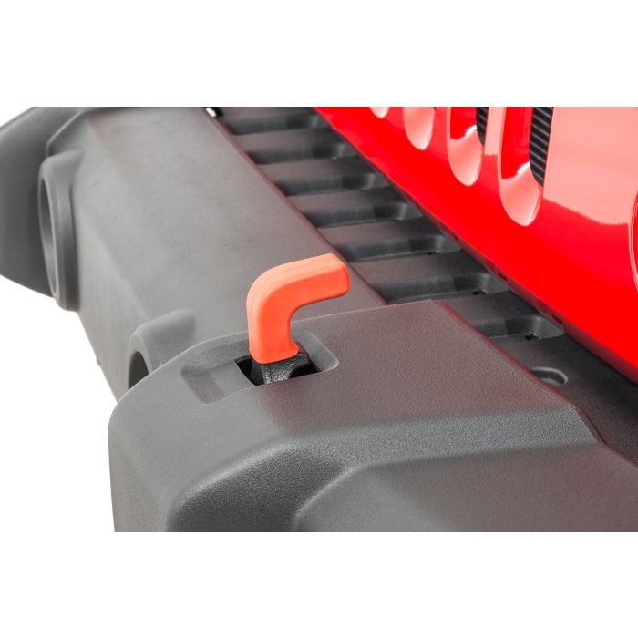 QUADRATEC TOW HOOK COVER ORANGE JK