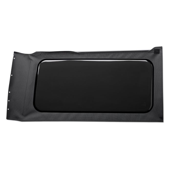 OE JL Replacement Windows - Jeep 2018-23 Wrangler JL (Quarter Right Hand; 2-Door; Black Vinyl; Tinted)