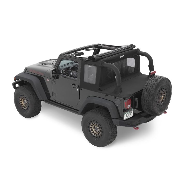 Bestop  Trektop Halftop for 07-18 Jeep Wrangler JK 2-Door