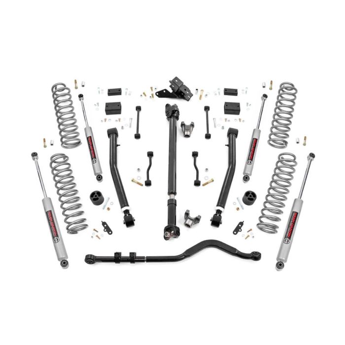 91730 - 3.5 In Lift Kit 2024 JL with Premium N3 Shocks and Control Arms and Driveshaft