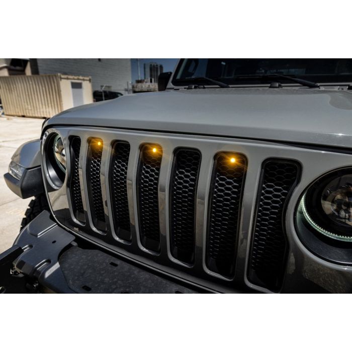 Oracle Lighting  Pre-Runner Style LED Grille Light Kit for 18-23 Jeep Wrangler JL