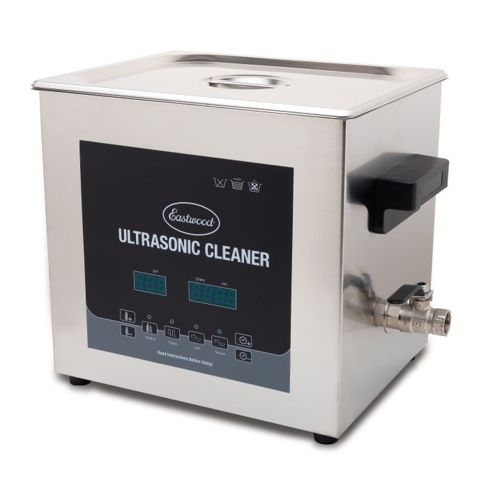 Eastwood 33969 9L Heated Ultrasonic Cleaner with Degas 