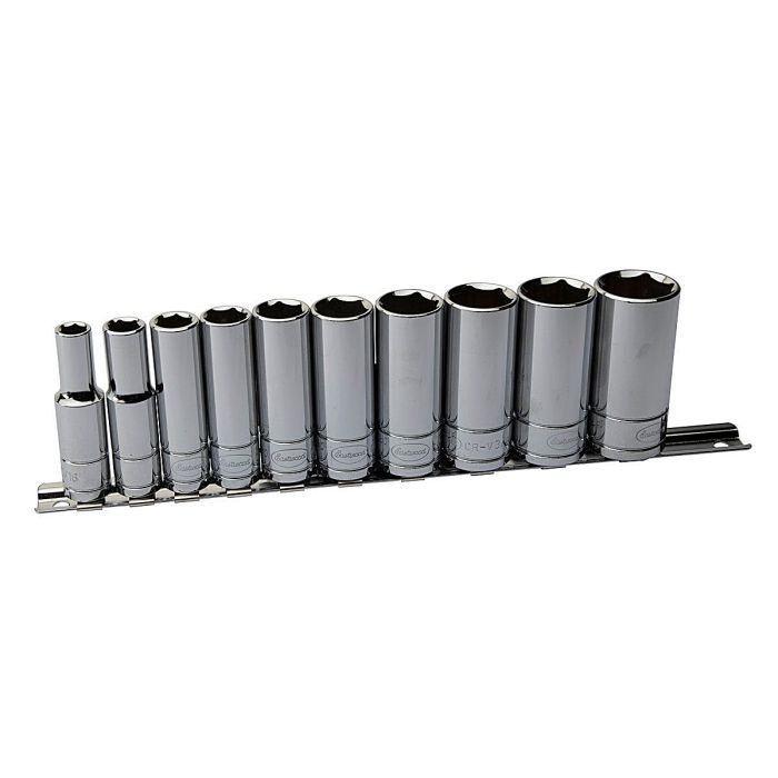 Eastwood  10-Piece Drive SAE Deep Socket Set 