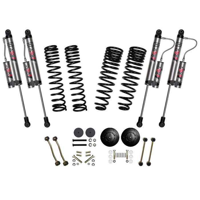 3.5 in. Suspension Lift Kit. Gladiator JT Rubicon. Diesel Will Not Fit Gas Models. Will Not Fit Mojave Models.