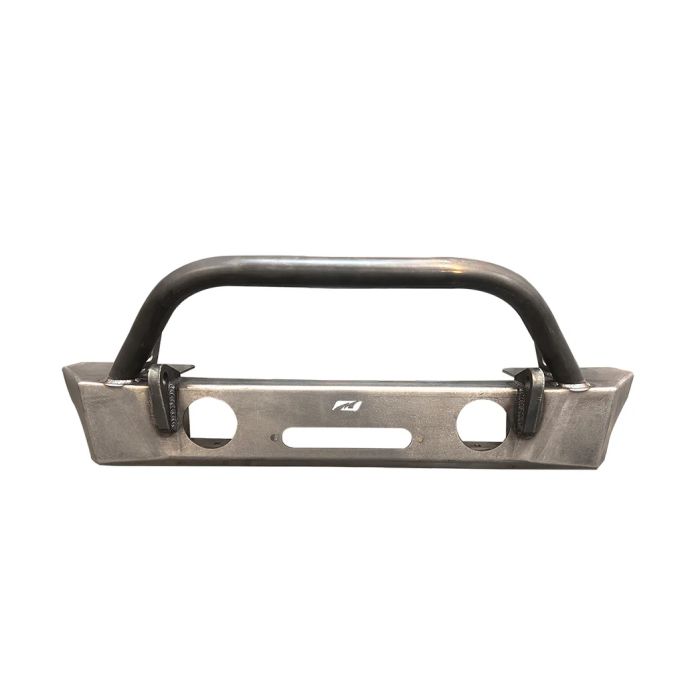 Motobilt MB1200-B Crusher HD Front Bumper with Bull Bar for 18-25 Jeep Wrangler JL & Gladiator JT