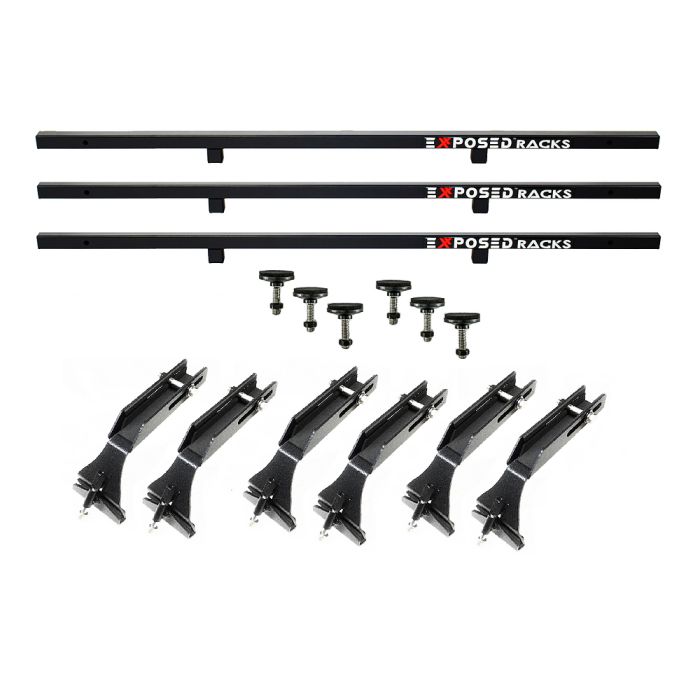EXPOSED NODRL TENT RACK JK 4DR HDTOP BK