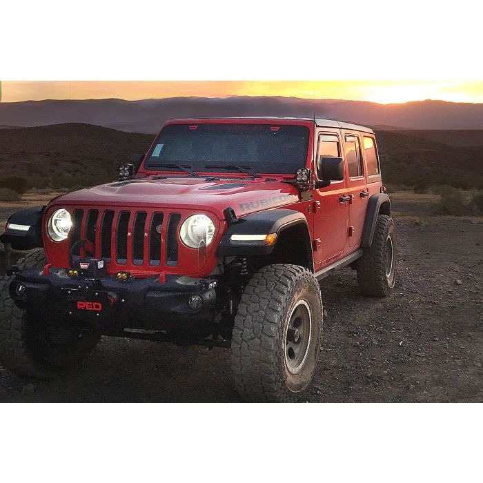 EGR  In Channel Style Window Visors  for 18-22 Jeep Wrangler JL Unlimited & Gladiator JT