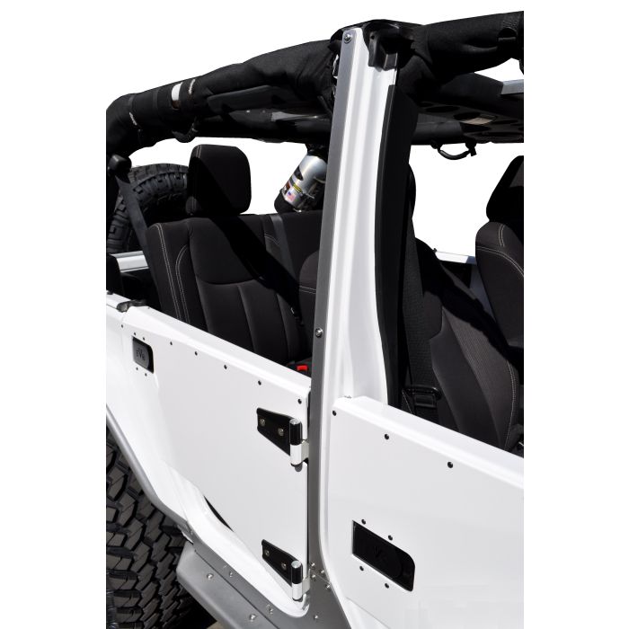 EVO Manufacturing  Rockskin B Pillar Armor for 07-18 Jeep Wrangler Unlimited JK