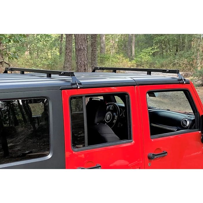 Exposed Racks  Hardtop Roof Rack for 07-18 Jeep Wrangler JK