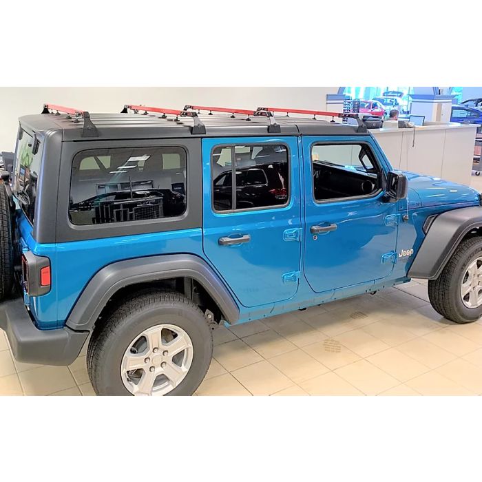 Exposed Racks  4pc Hardtop Tent Roof Rack for 18-20 Jeep Wrangler JL & Gladiator JT
