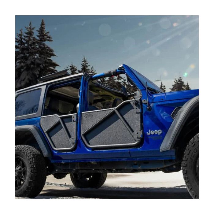 EZ 4X4  Phantop Aluminum Tube Doors Panel for 18-24 Jeep Wrangler JL & Gladiator JT
