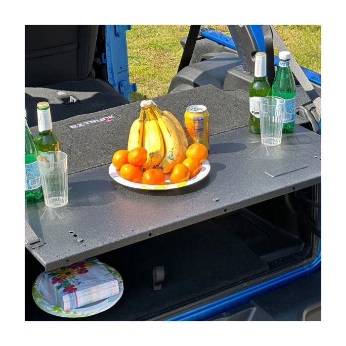 EZ 4X4  EZ-Trunk Tailgate Table for 07-18 Jeep Wrangler JK