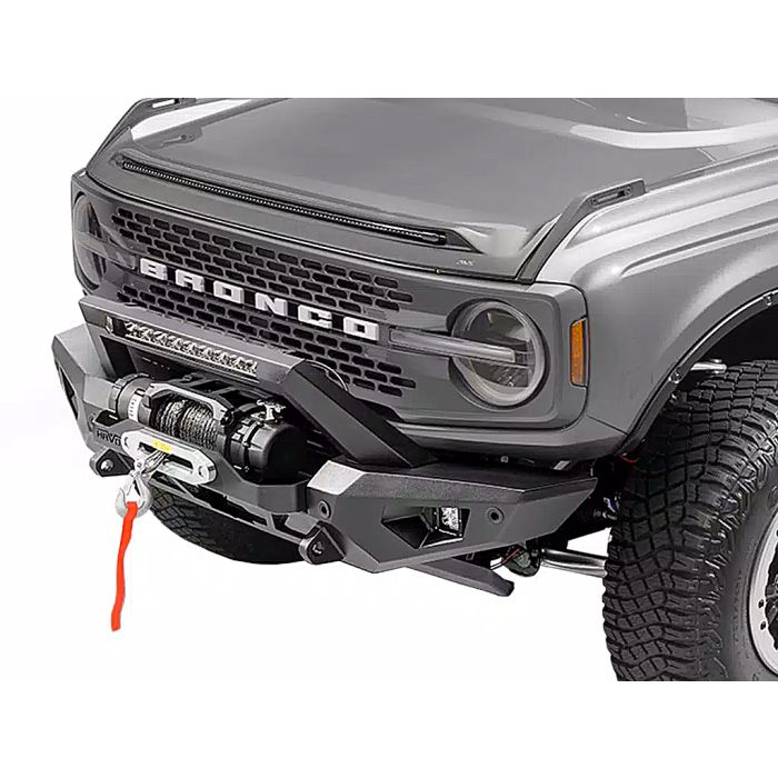 Havoc Offroad HFB-02-003 Steel Bender Front Winch Bumper for 21-23 Ford Bronco