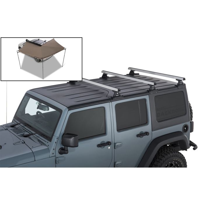 RHINO RACK HD 3BAR BB SIL JKU DBAT