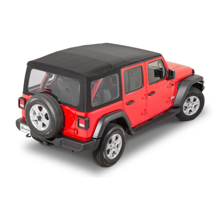 82215916AB - MOPAR SOFTOP KIT TWILL BLK CLEAR JL 4DR