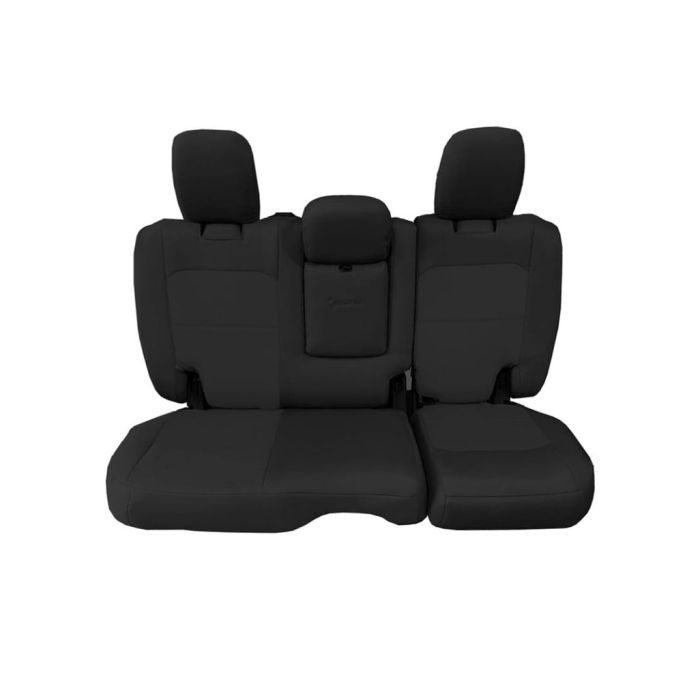 BARTACT2018-22 JEEP JL REAR 4 DOOR BENCH W/ ARM REST-BLACK