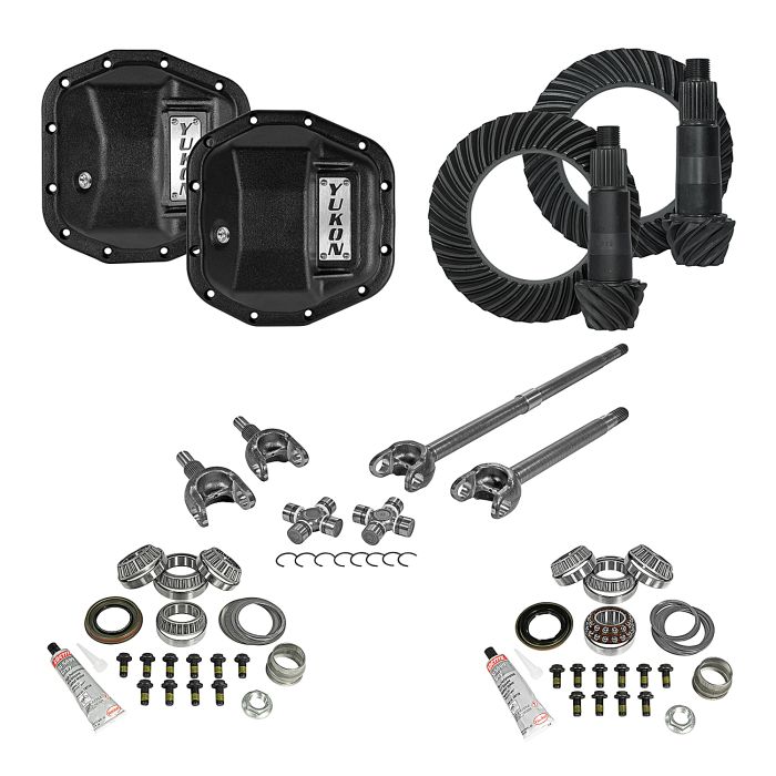 Stage 3 Re-Gear Kit upgrades front & rear diffs, 28 spl, incl covers/fr axles