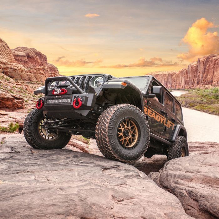 ReadyLift Suspension  Coil Spring Lift Kit with Falcon 2.1 Mono Shocks for 18-23 Jeep Wrangler JL