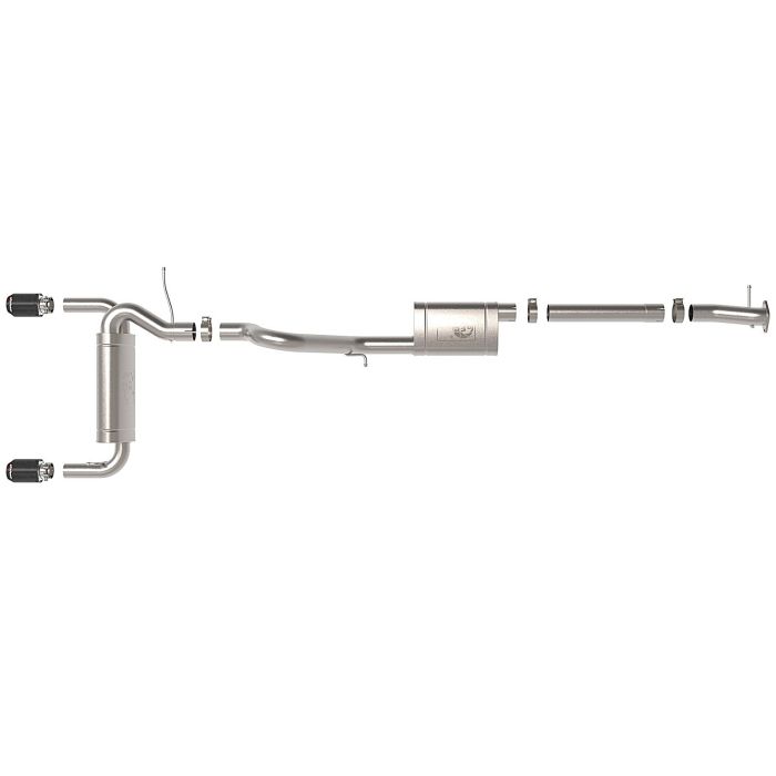 aFe Power  Vulcan Series Cat-Back Exhaust for 21-25 Ford Bronco with L4-2.3L (t) / V6-2.7L (tt) Engine
