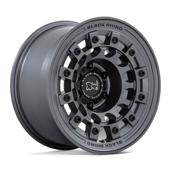 BR004 17X9 6X5.5 M-GNMTL -12MM