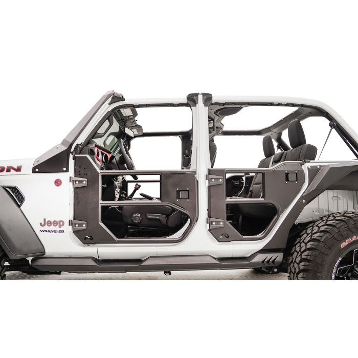 Fab Fours  Half Tube Doors for 18-21 Jeep Wrangler JL & Gladiator JT