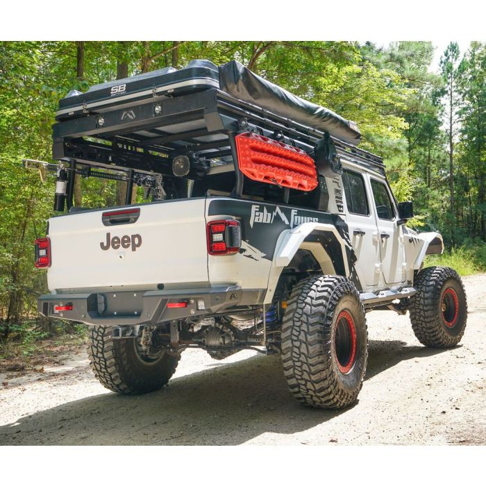 Fab Fours  Rear Lifestyle Standard Bumper  for 20-21 Jeep Gladiator JT