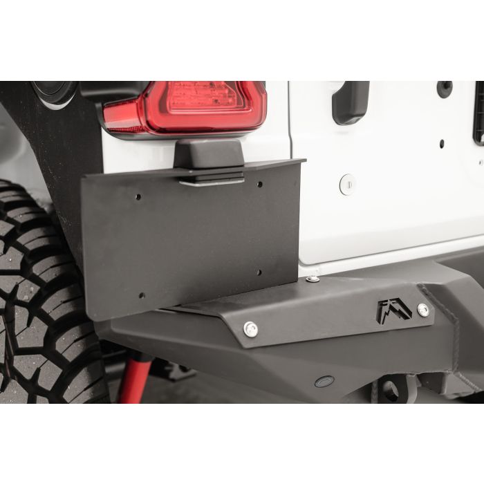 FAB4 REAR BUMPER LICENSE PLATE MOUNT JL