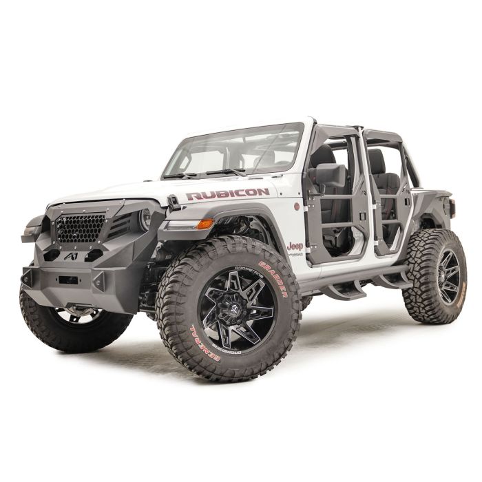 Fab Fours  Full Tube Doors for 18-21 Jeep Wrangler JL & Gladiator JT