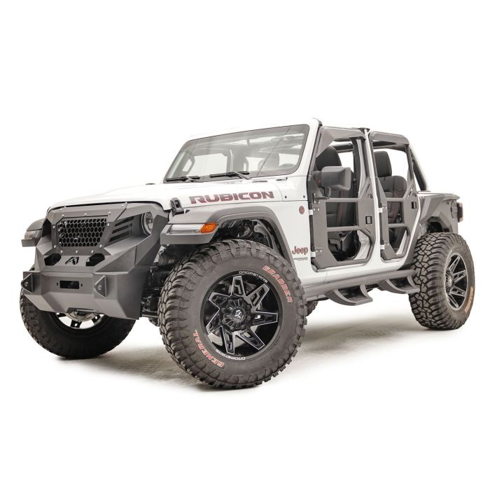 Fab Fours  Full Tube Doors for 18-21 Jeep Wrangler JL & Gladiator JT