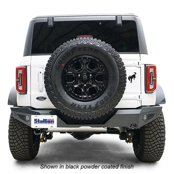 2021-2022 Ford Bronco Standard Rear Bumper Bare