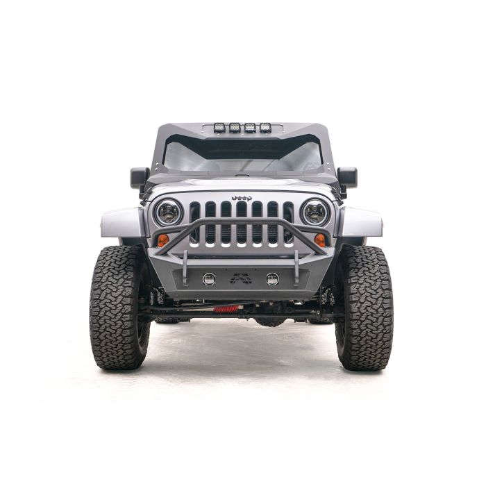 Fab Fours  Front Stubby Bumper  for 07-18 Jeep Wrangler JK