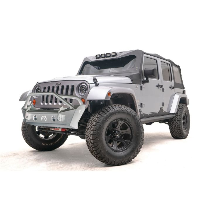 FAB4 STUBBY BUMPR W/PRE-RUNNER BARE JK