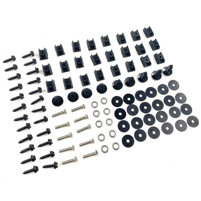 Fairchild Industries KD4171 Fender Flare Hardware Kit  for 97-06 Jeep Wrangler TJ
