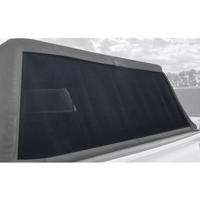 Fas-Top Solo Rear Mesh Window 2020-2024 Jeep Gladiator (with Trail Rail)