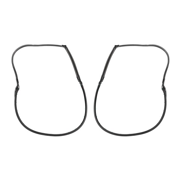 AccuPart  Front Door Seals for 97-06 Jeep Wrangler TJ