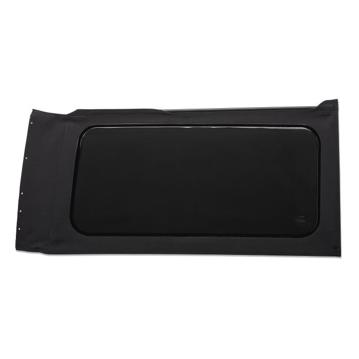 OE JL Replacement Windows - Jeep 2018-23 Wrangler JL (Quarter Right Hand; 2-Door; Black Twill; Tinted)