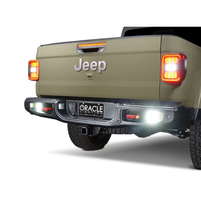 Oracle Lighting  Rear Bumper LED Reverse Lights For 20-26 Jeep Gladiator JT