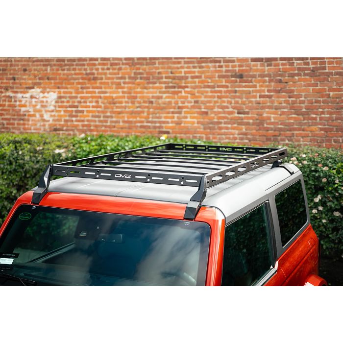 DV8 Offroad RRBR-03 Hard Top Roof Rack for 21-23 Ford Bronco 2-Door with OEM Hard Top