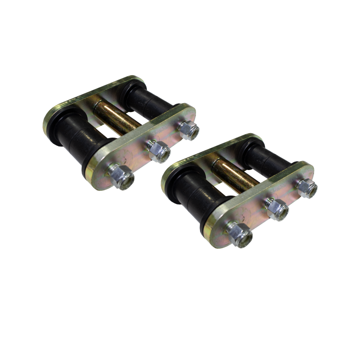 Fishbone Offroad FB27221 Front or Rear Greaseable Shackles for 87-95 Jeep Wrangler YJ
